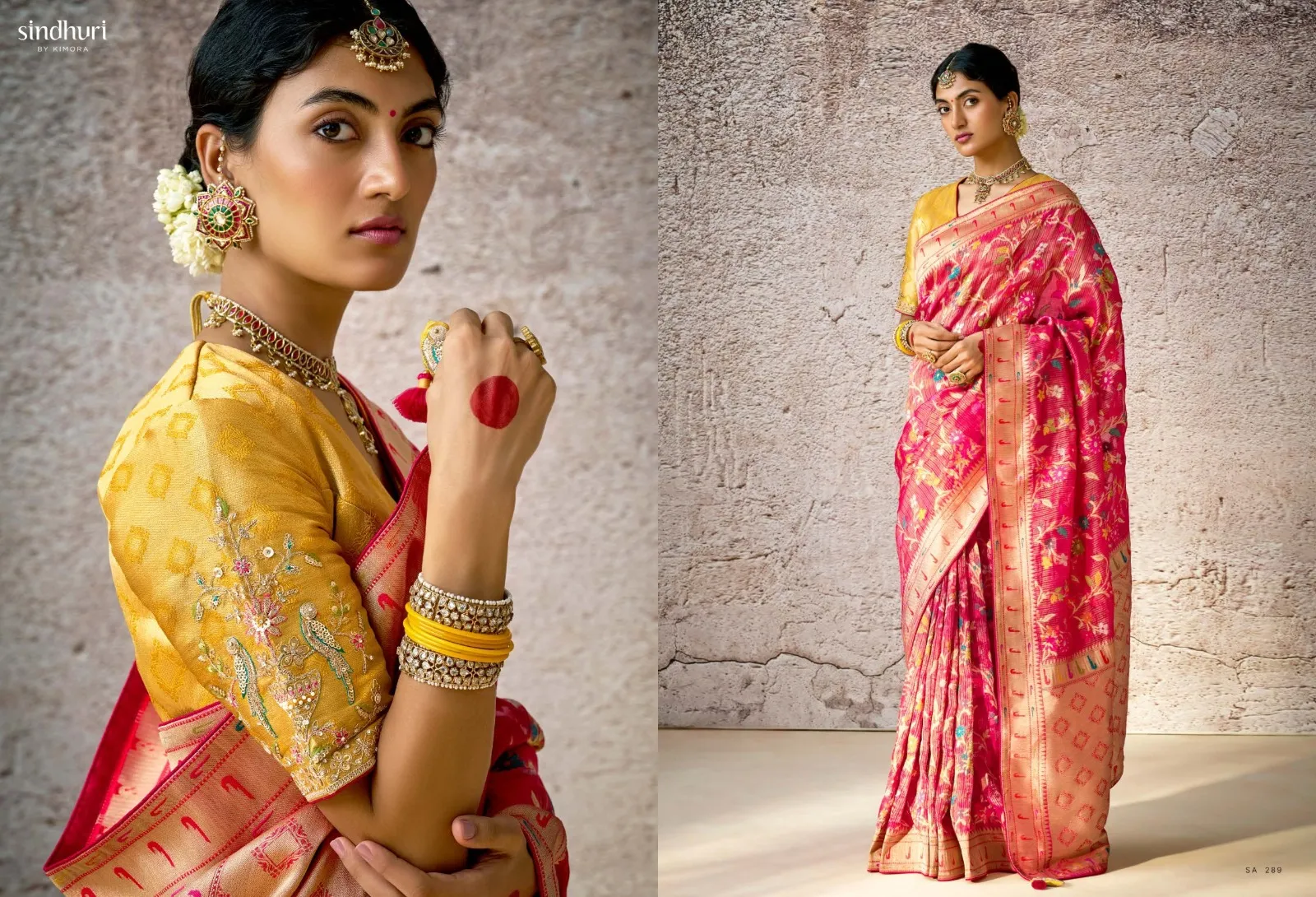 Kimora Kashi The Kora Banarasi Wholesale Designer Sarees Collection — Wholesale Sarees, Kimora wholesale from Surat - Gallery Image 6