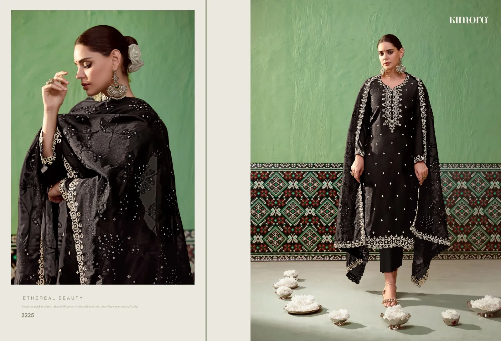 Kimora Savera vol 52 Pure Bember Silk Wholesale Designer Salwar Suit Collection — Wholesale Designer Salwar Suits, Kimora wholesale from Surat — view 5