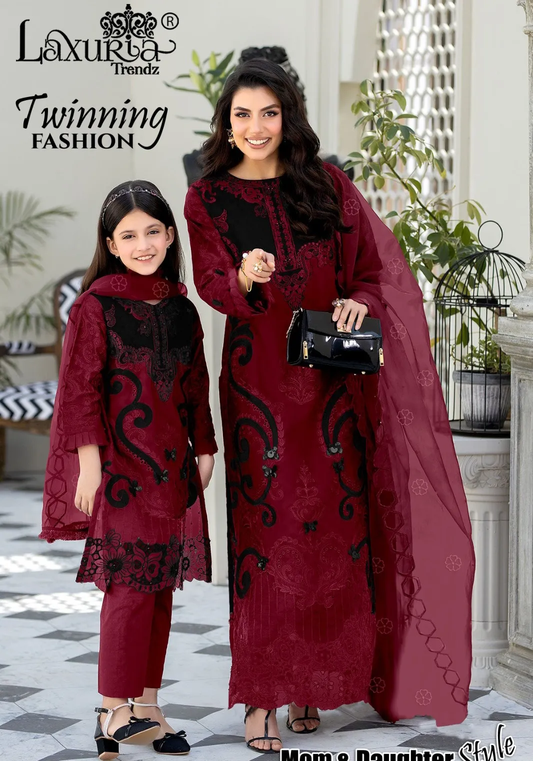 Laxuria Trendz 1446 Mom Twinning Wholesale Readymade Salwar Suit Collection