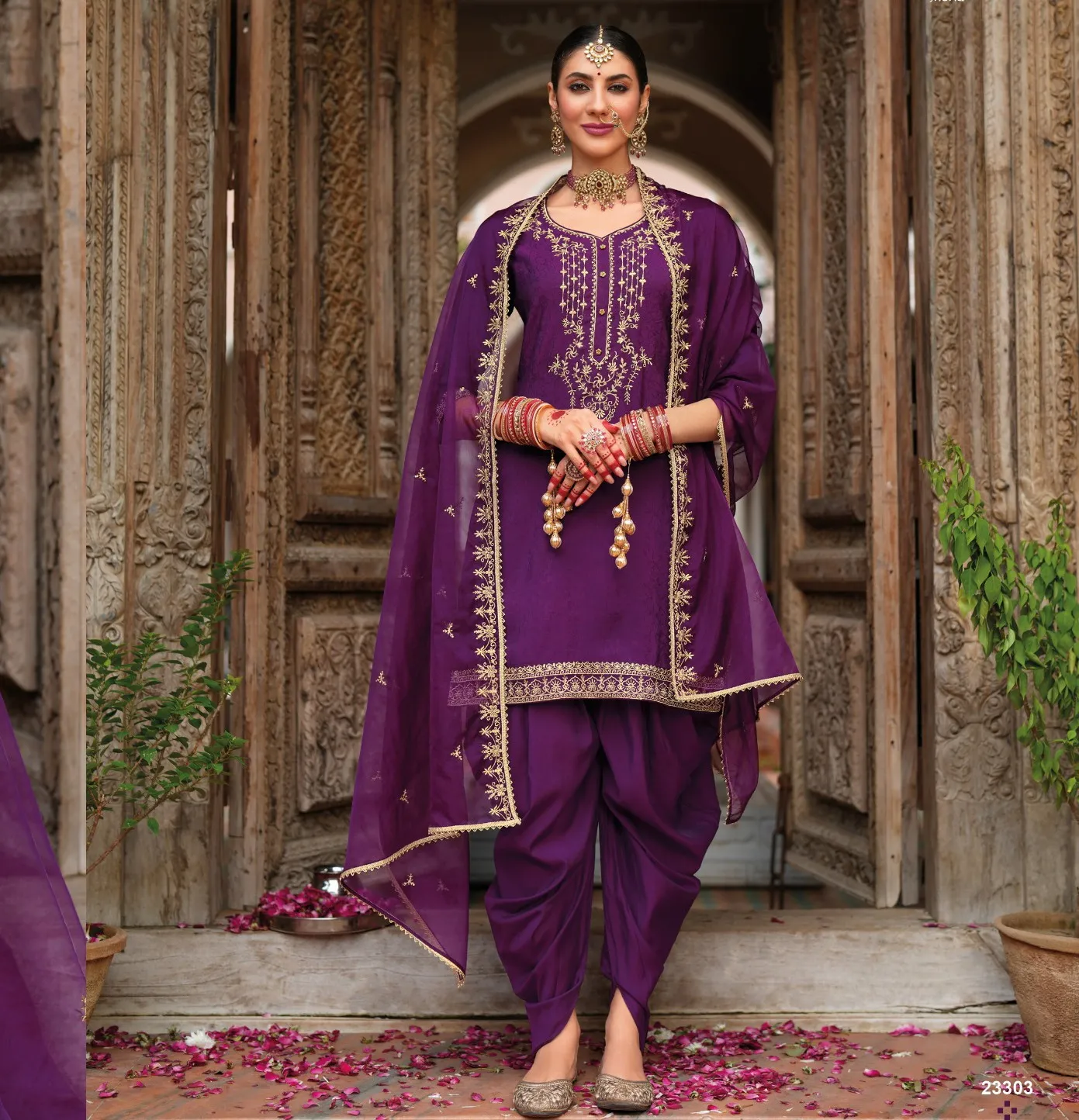 Lily & Lali Real Tulip Viscouse Self Jacquard Wholesale Readymade Salwar Suit Collection