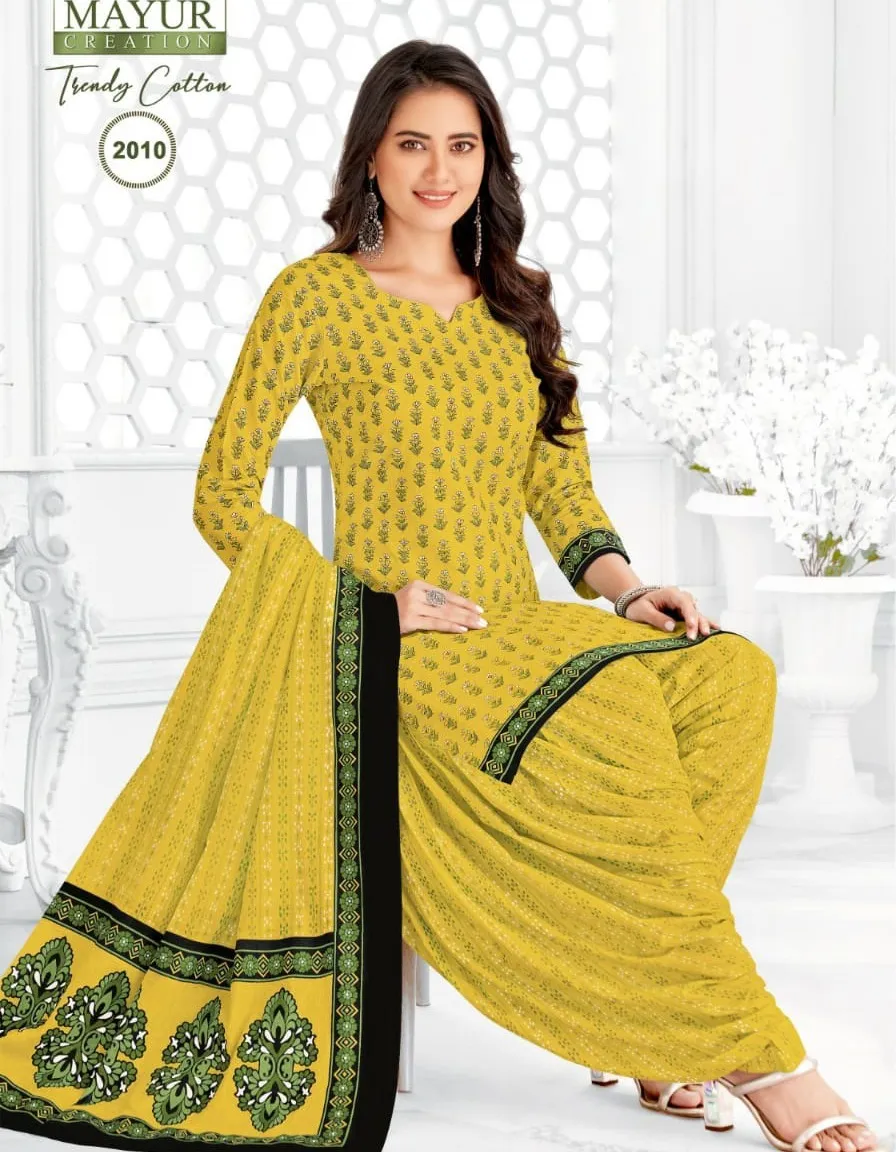 Mayur Trendy Cotton Vol 2 Cotton Wholesale Unstitched Salwar Suit Collection