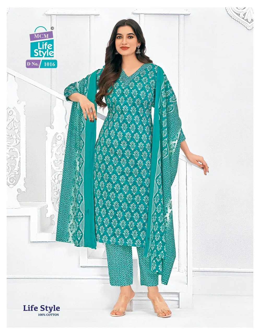 MCM Lifestyle Vol 10 Pure Cotton Wholesale Readymade Salwar Suit Collection — Wholesale Readymade Suit, Mcm wholesale from Surat - Gallery Image 11