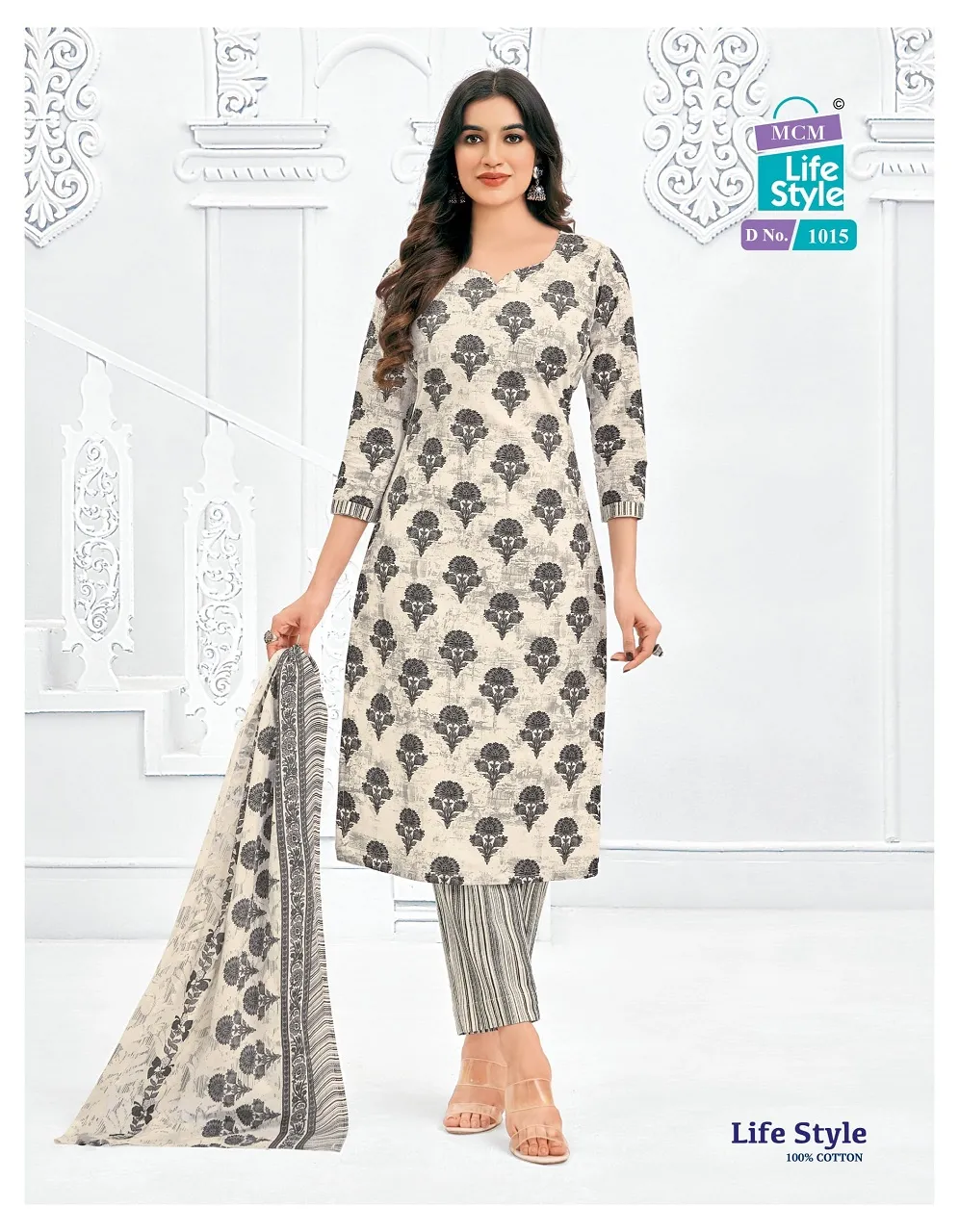 MCM Lifestyle Vol 10 Pure Cotton Wholesale Readymade Salwar Suit Collection — Wholesale Readymade Suit, Mcm  wholesale from Surat — view 13