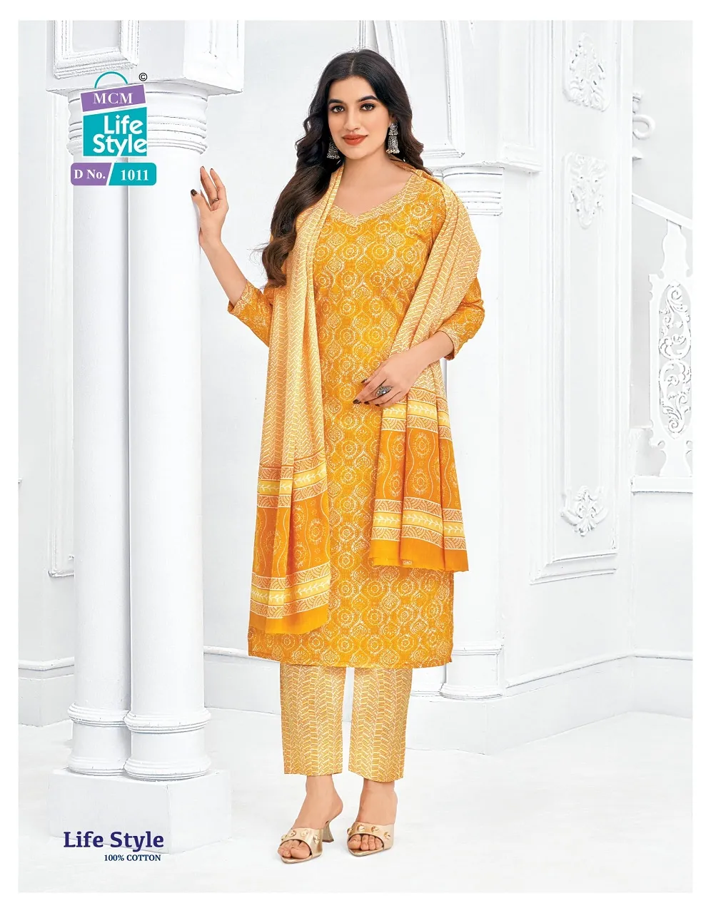 MCM Lifestyle Vol 10 Pure Cotton Wholesale Readymade Salwar Suit Collection — Wholesale Readymade Suit, Mcm wholesale from Surat - Gallery Image 9