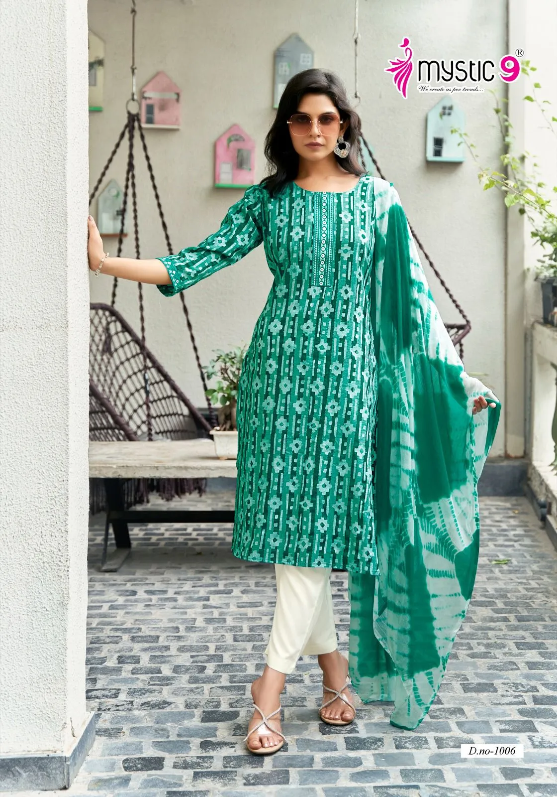 Mystic 9 Nisha Vol 1 Cotton Wholesale Readymade Salwar Suit Collection - Image 5