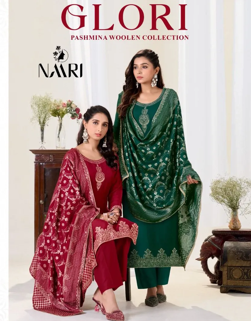 Naari Glori-Woolen Pure Viscous Pashmina Wholesale Winter Collection