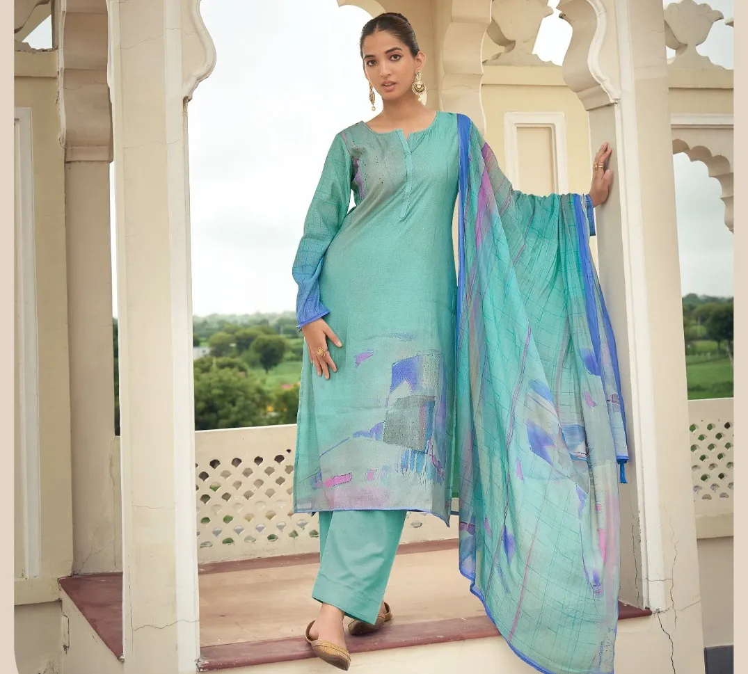 Prm Trendz Eknoor Pure Simar Musline Silk Wholesale Fancy Salwar Suit Collection