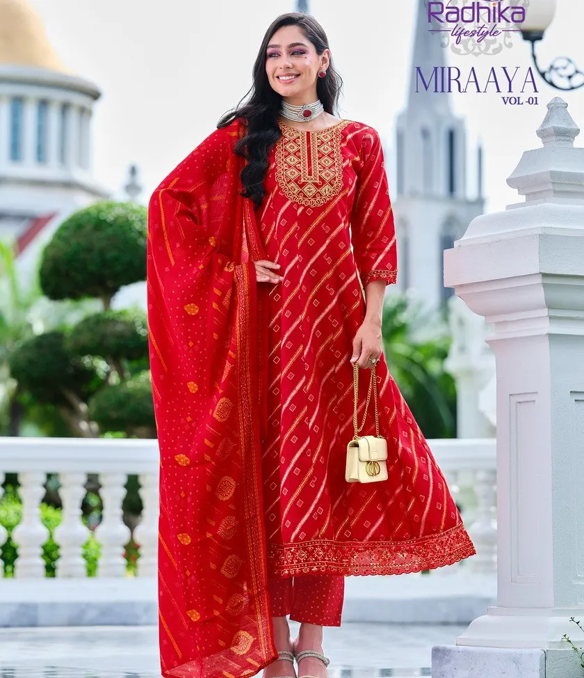 Radhika Miraaya Vol 1 Shimmer Wholesale Readymade Salwar Suit Collection