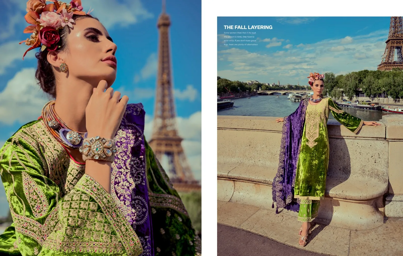 Rangati Print Elle Viscose Plush Velvet Wholesale Winter Collection - Image 6