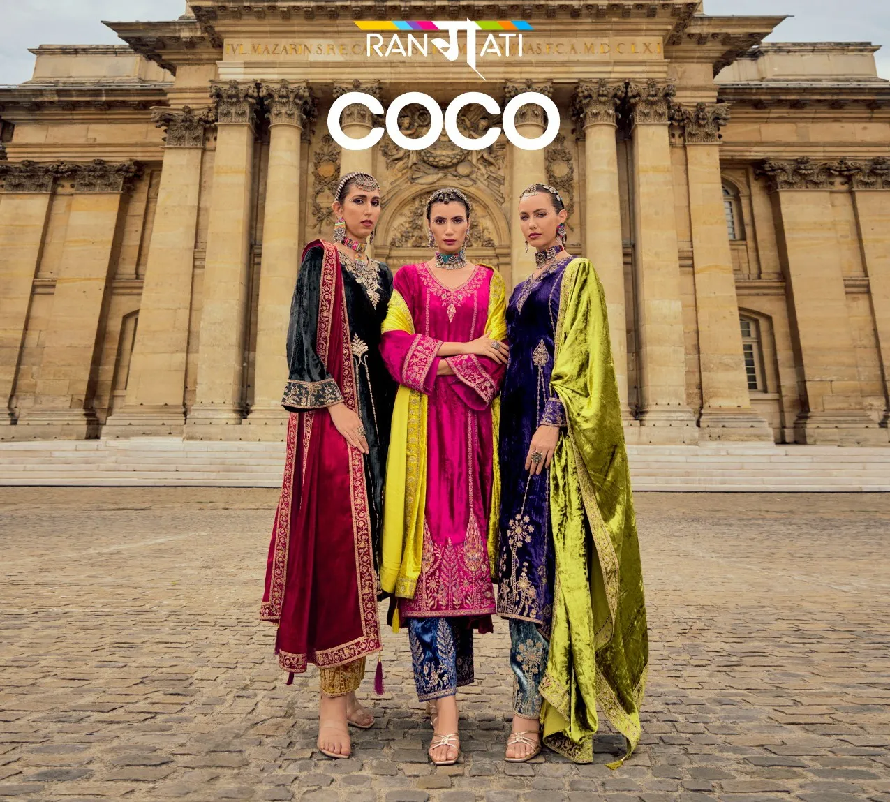 Rangati Prints Coco Viscose Plush Velvet Wholesale Winter Collection