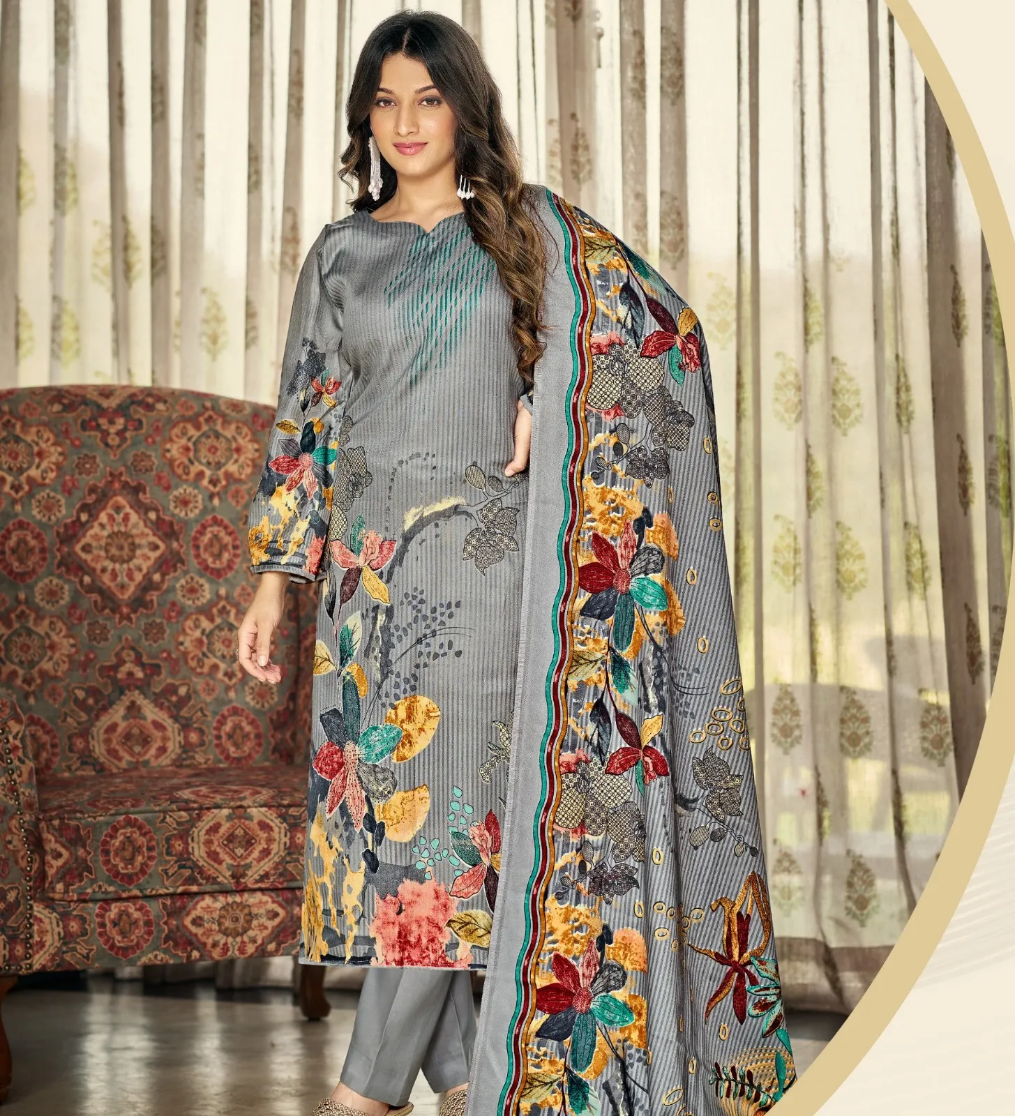 Roli Moli Jasmeen Pashmina Wholesale Readymade Salwar Suit Collection