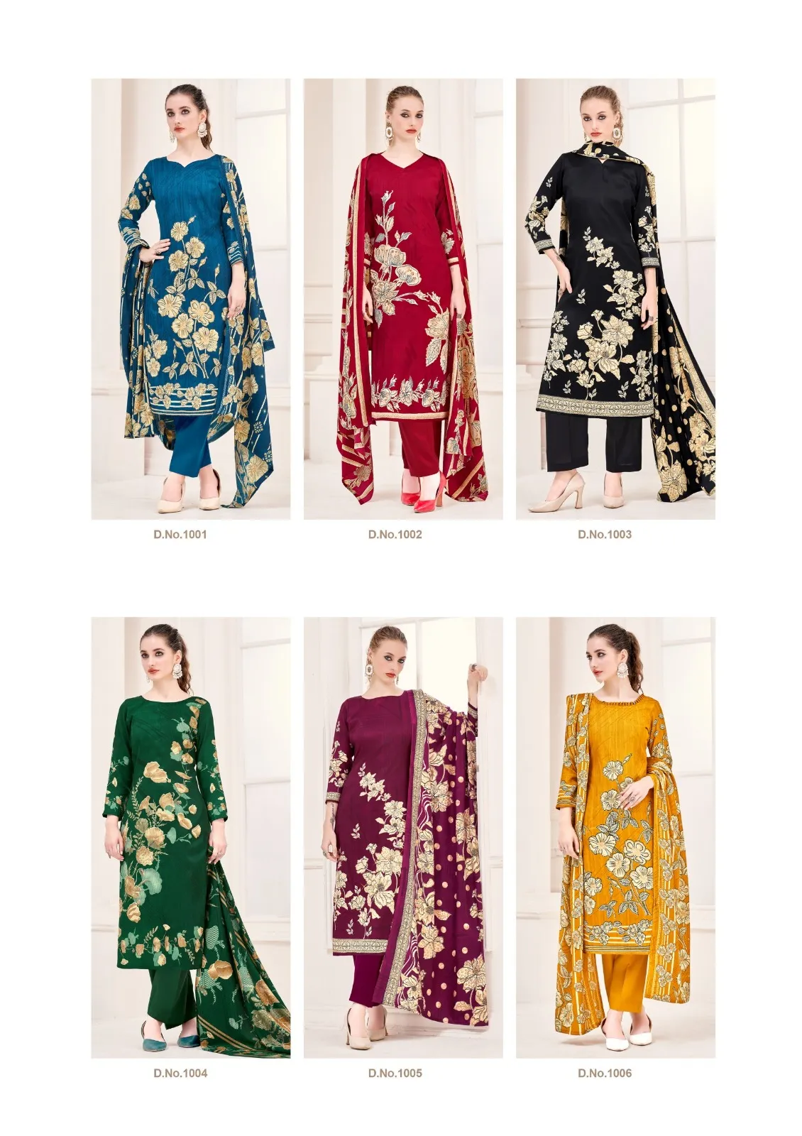 Roli Moli Nusrat Pashmina Wholesale Winter Salwar Suit Collection - Image 4