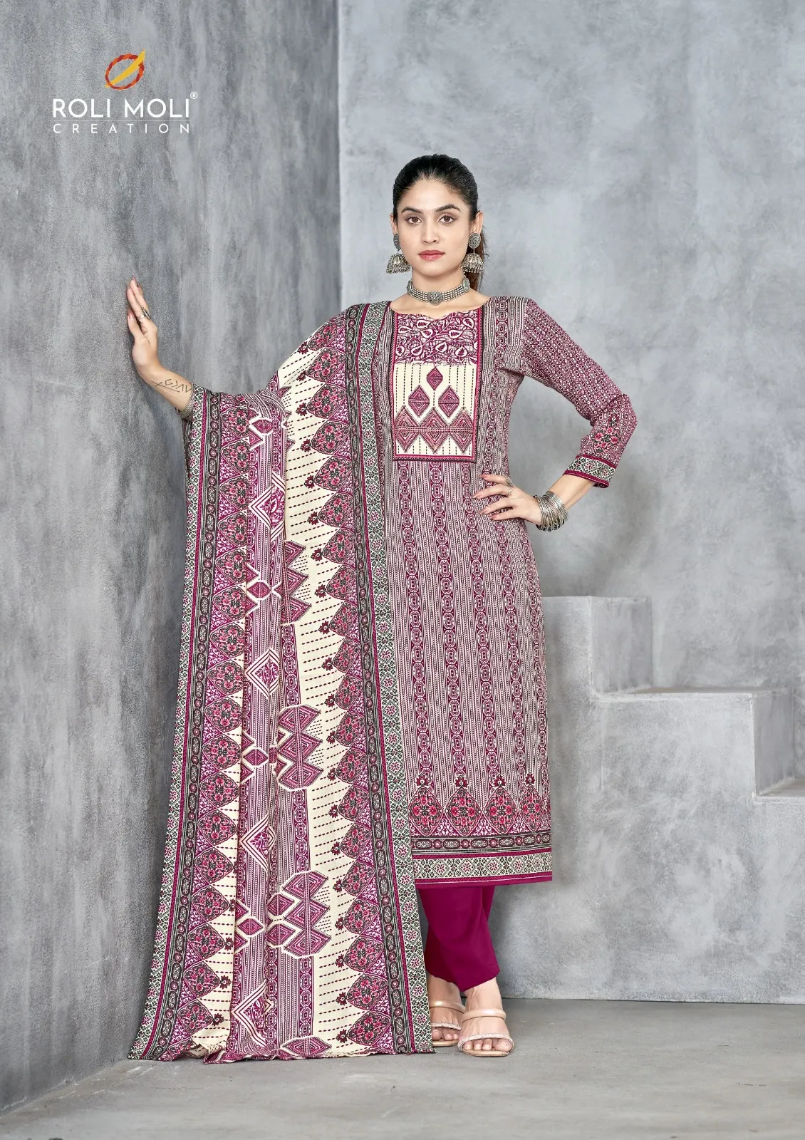 Roli Moli Shagun Pashmina Wholesale Winter Salwar Suit Collection - Image 3