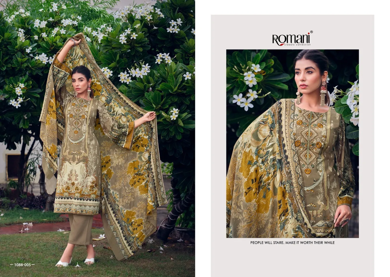Romani Aarzu Vol 5 Soft Cotton Wholesale Pakistani Salwar Suit Collection - Image 6