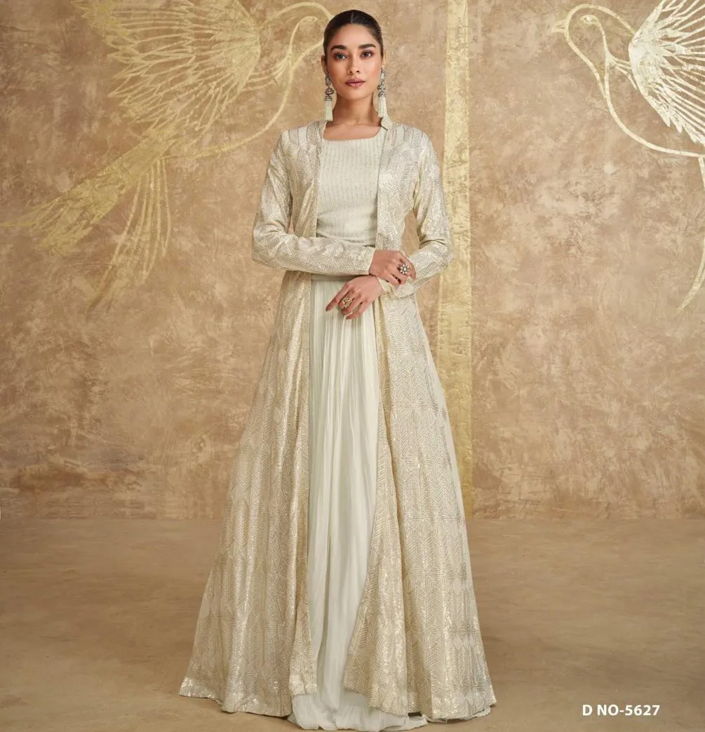 Sayuri Zoya Georgette Wholesale Designer Indo Western Collection
