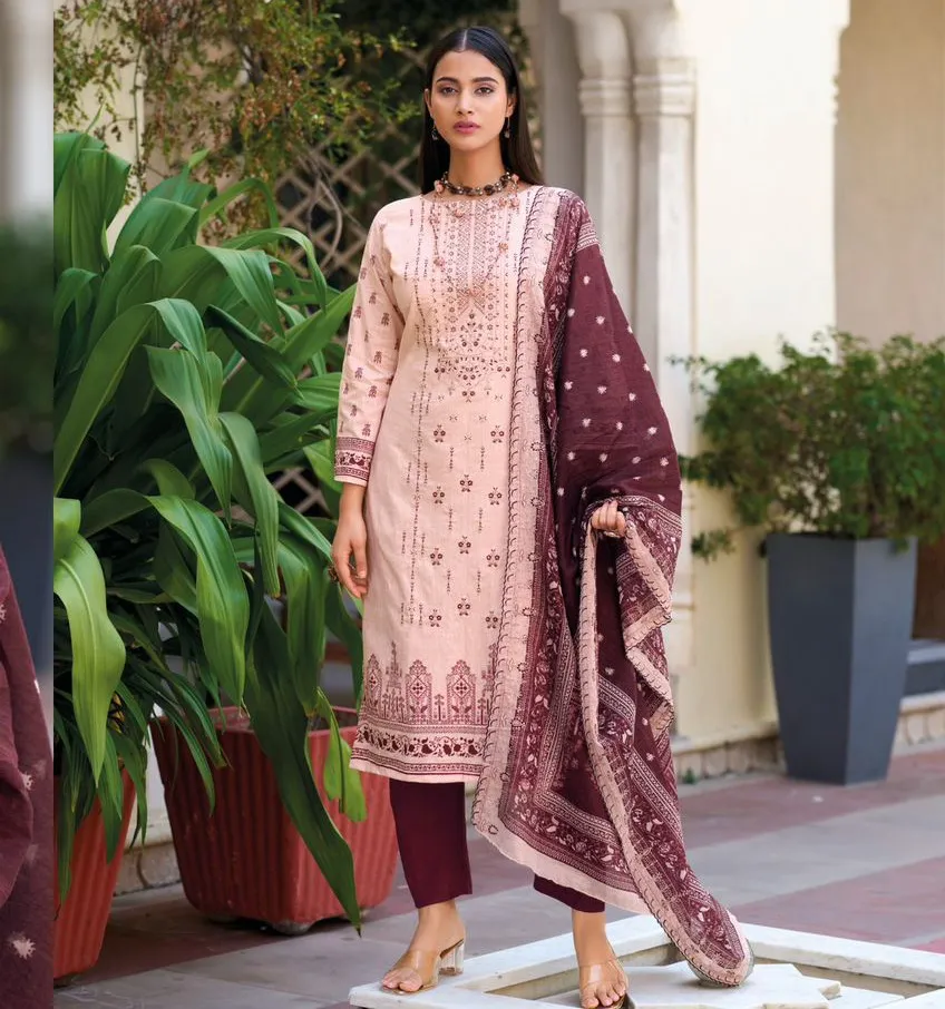 Shree Bin Saeed Lawn Collection Vol 15 Cotton Wholesale Pakistani Salwar Suit Collection