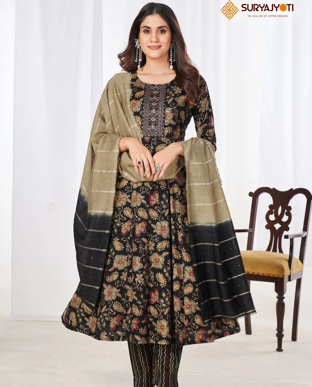 Suryajyoti Anarkali Special Vol 1 Wholesale Readymade Salwar Suit Collection