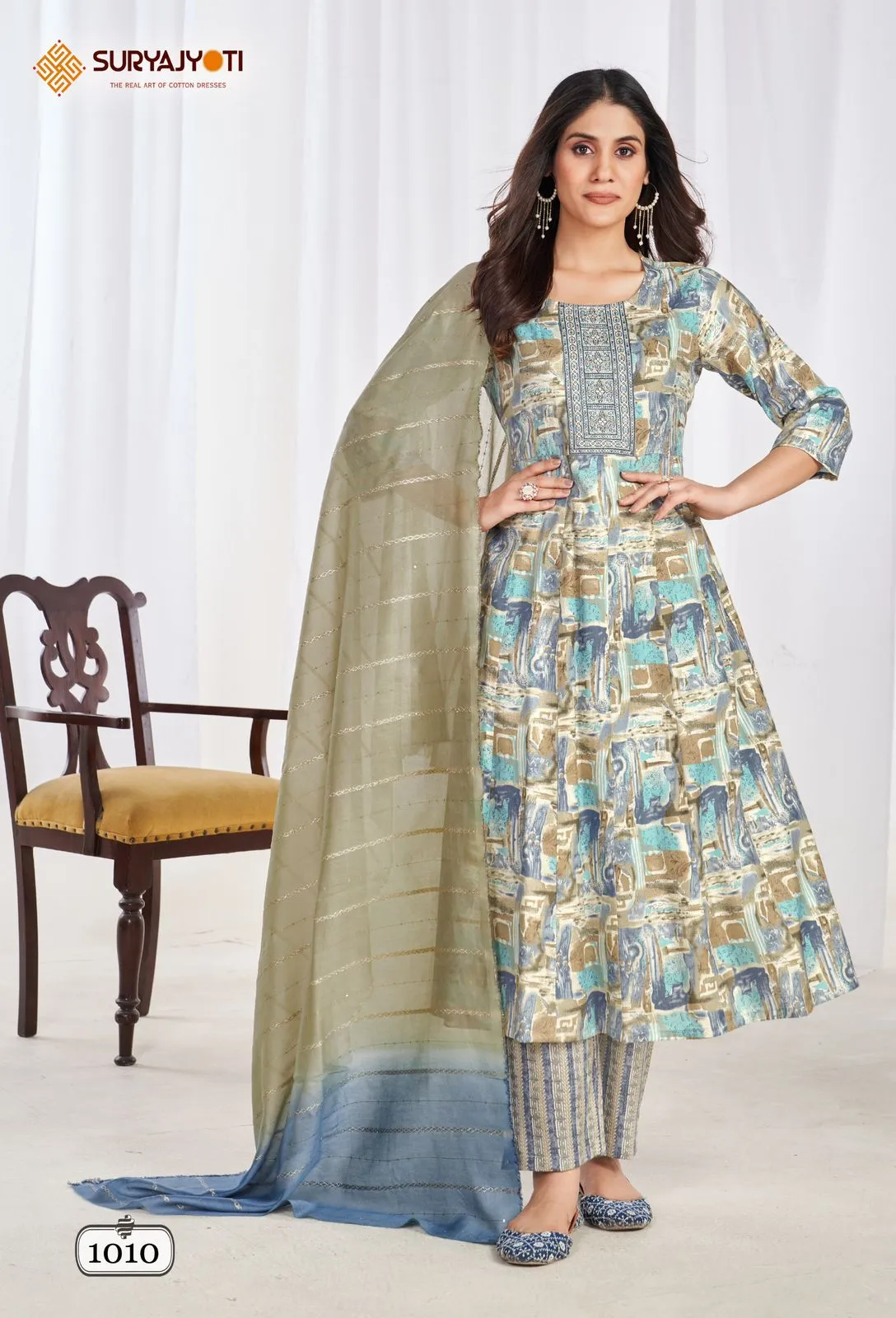 Suryajyoti Anarkali Special Vol 1 Wholesale Readymade Salwar Suit Collection - Image 2
