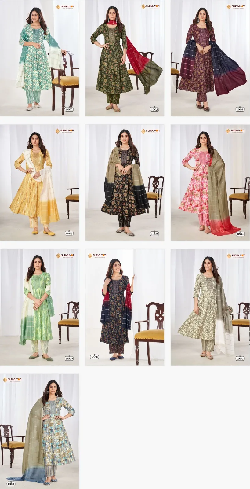 Suryajyoti Anarkali Special Vol 1 Wholesale Readymade Salwar Suit Collection - Image 4