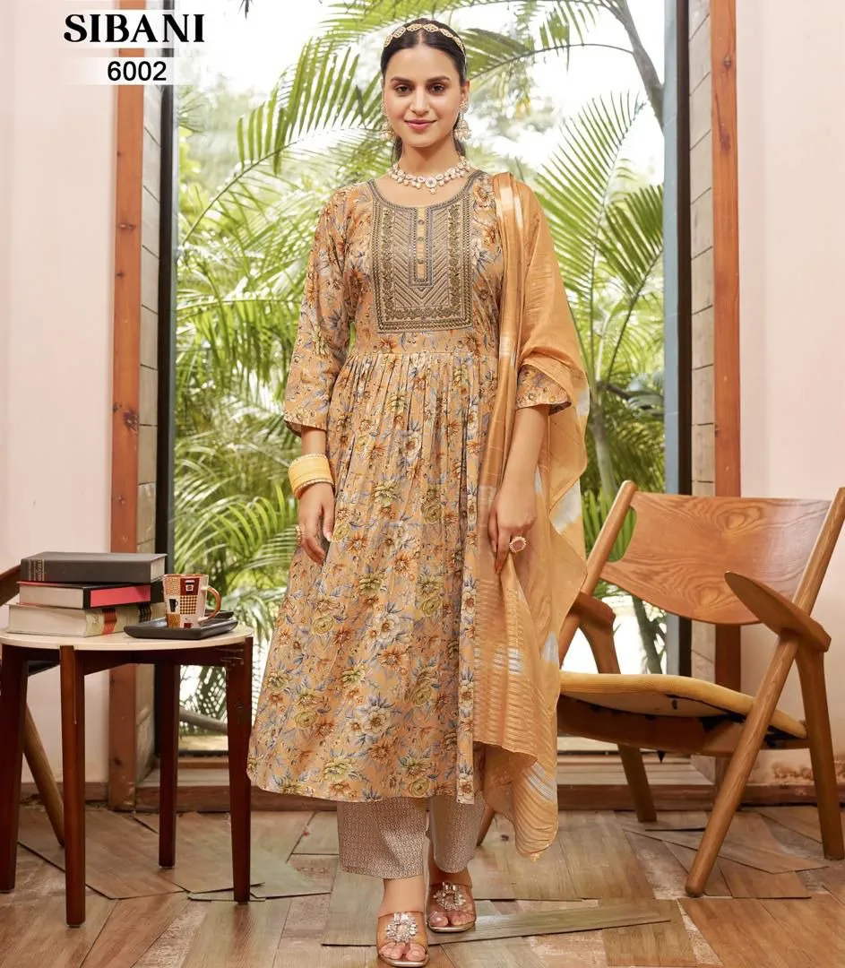 Taniksh Sibani Vol 6 Rayon Printed Wholesale Readymade Salwar Suit Collection