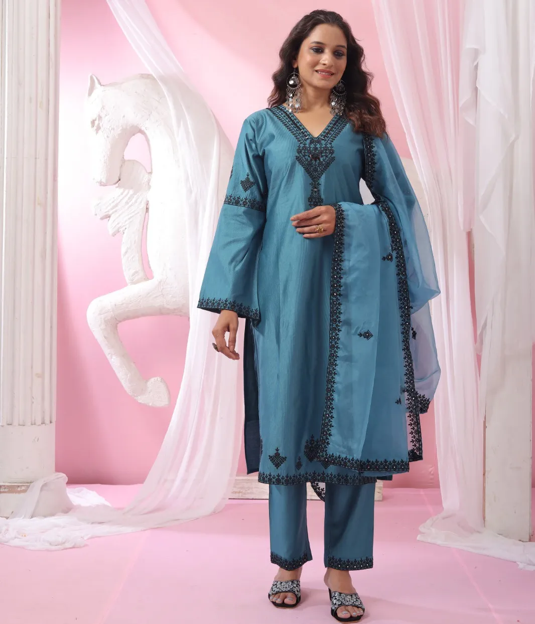 Vardan Ethnic Haseena Armani Wholesale Readymade Salwar Suit Collection