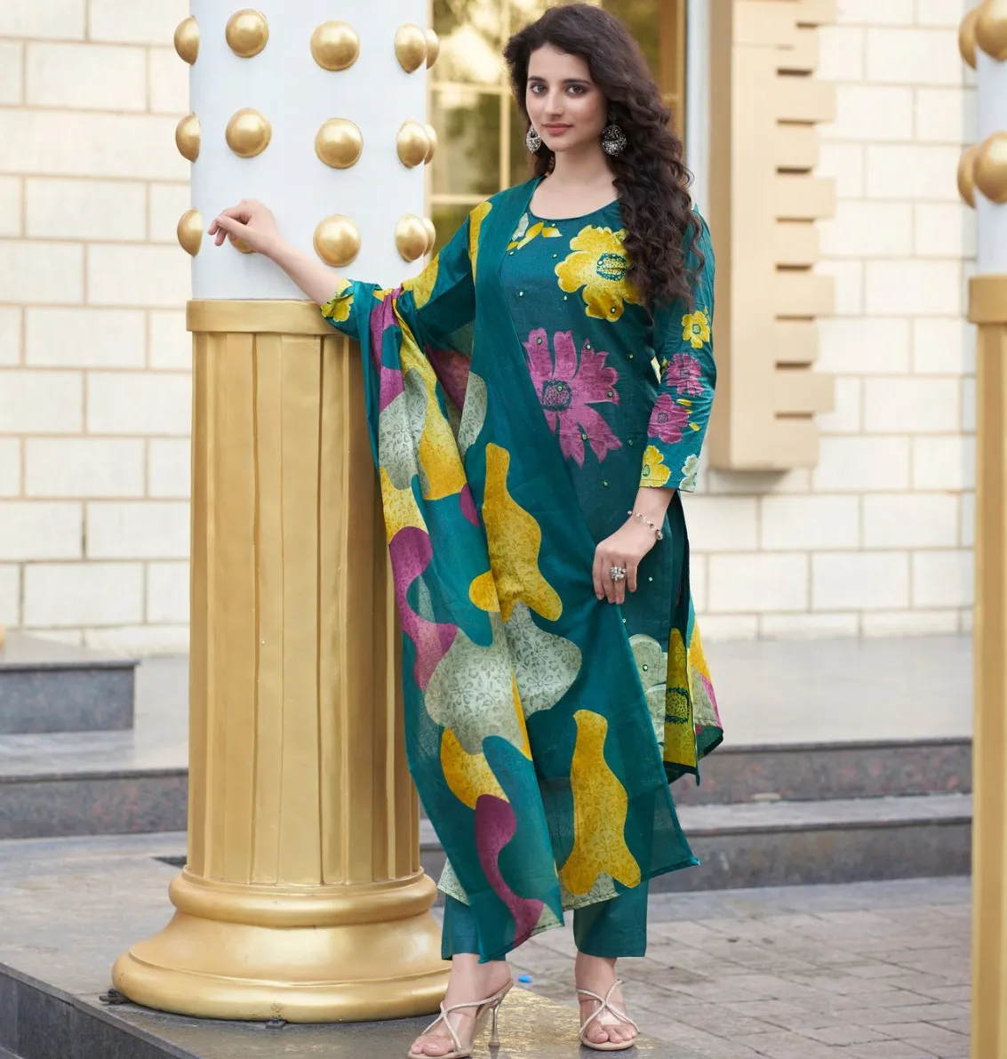 Yashika Dua Cotton Digital Printed Wholesale Fancy Salwar Suit Collection