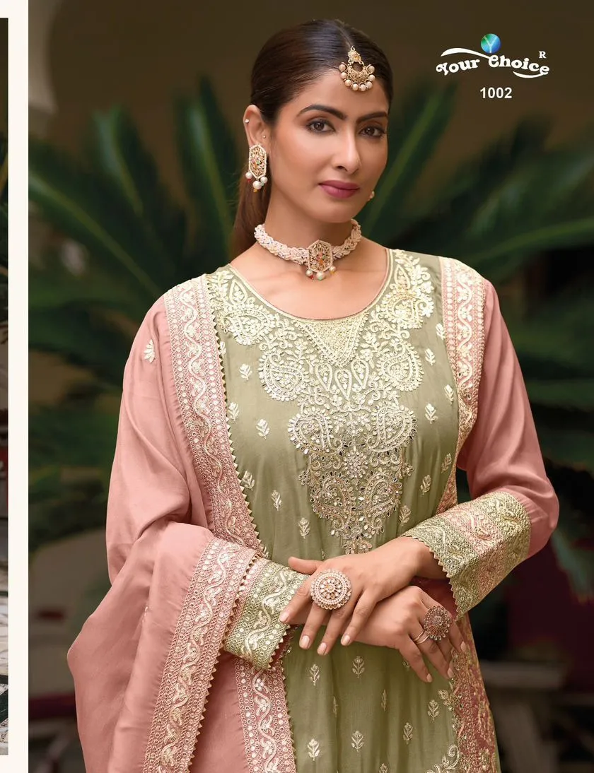 Your Choice Simmer Wholesale Designer Salwar Suit Collection