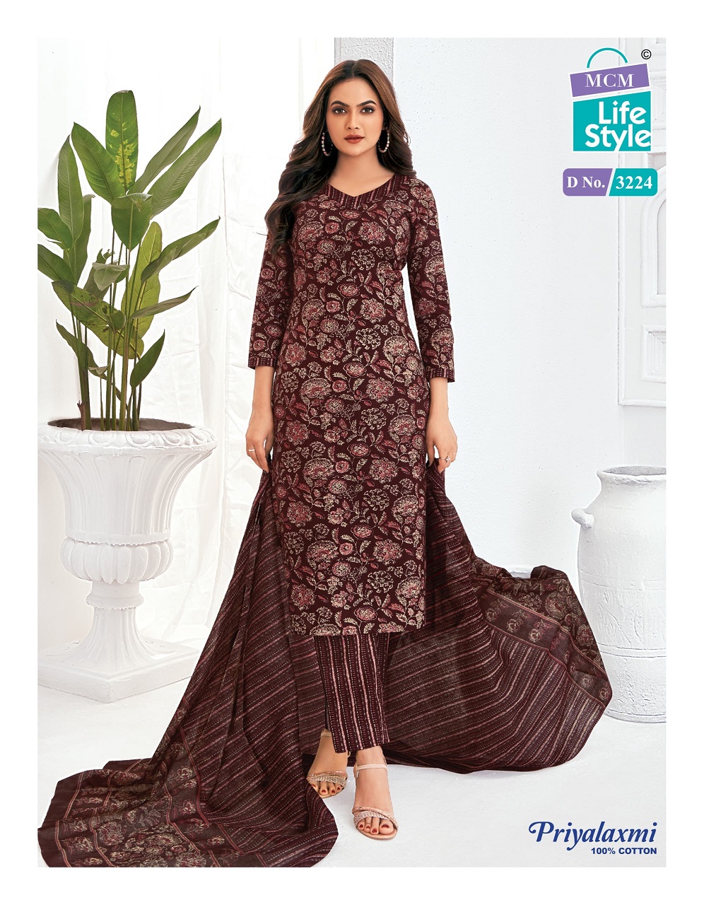 Mcm Priyalaxmi Vol 32 Cotton Printed Dress Material Catalog - Image 17