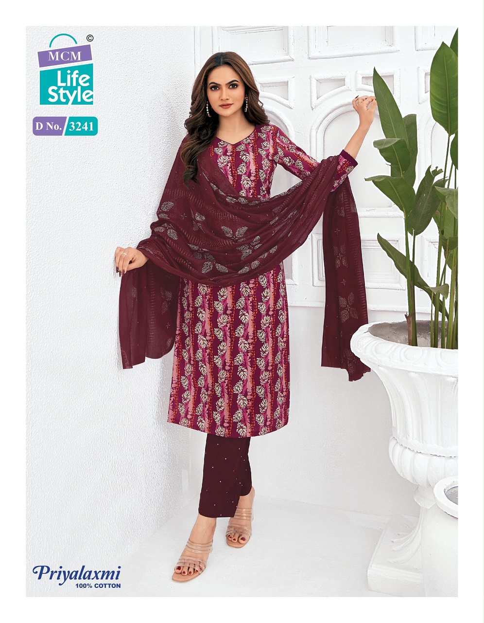Mcm Priyalaxmi Vol 32 Cotton Printed Dress Material Catalog - Image 16