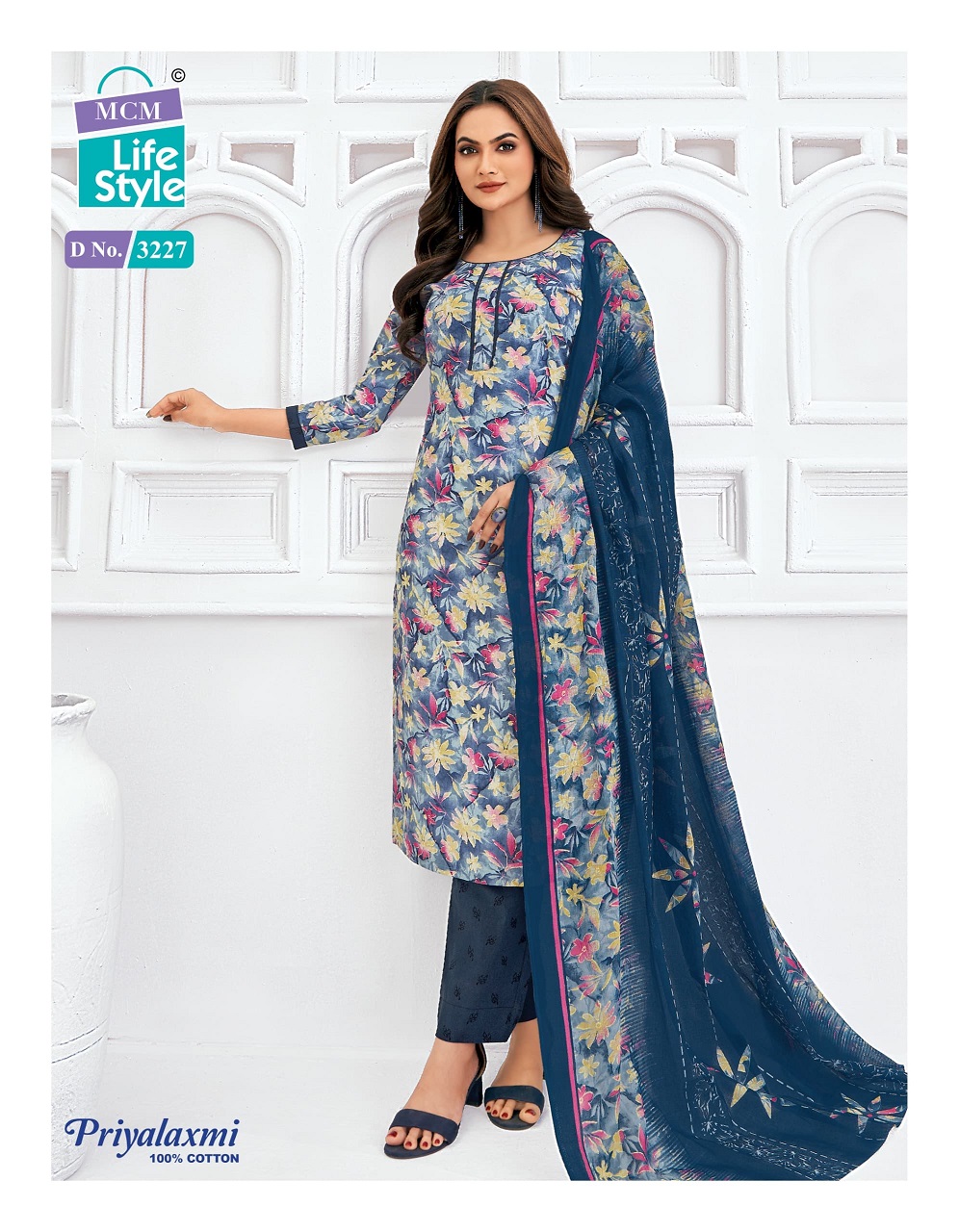 Mcm Priyalaxmi Vol 32 Cotton Printed Dress Material Catalog - Image 14