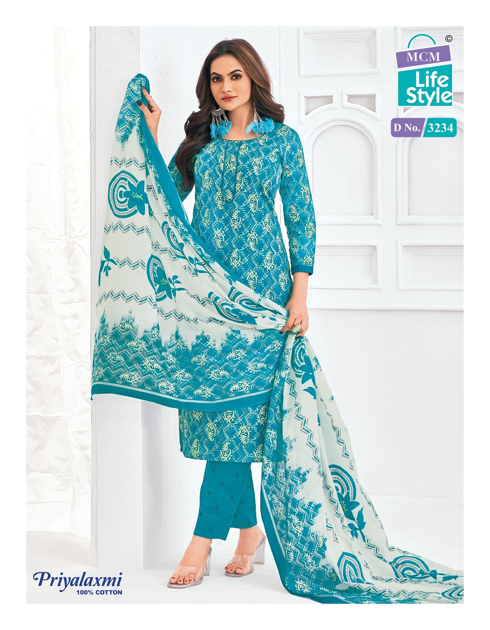 Mcm Priyalaxmi Vol 32 Cotton Printed Dress Material Catalog - Image 8