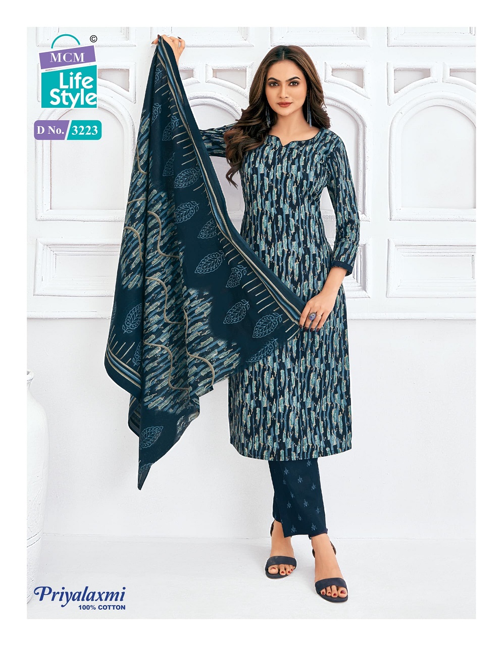 Mcm Priyalaxmi Vol 32 Cotton Printed Dress Material Catalog - Image 13