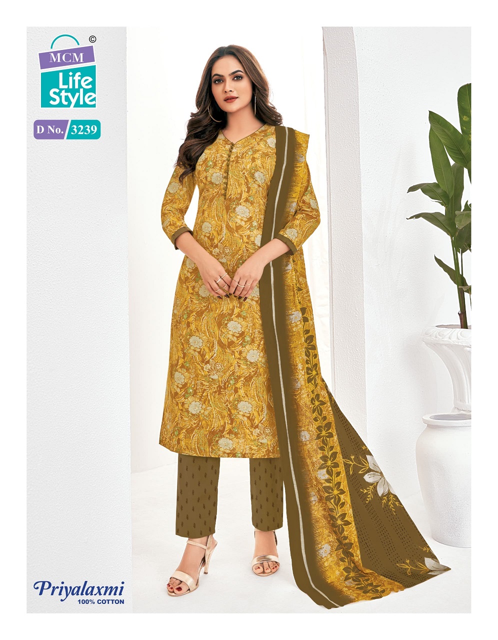 Mcm Priyalaxmi Vol 32 Cotton Printed Dress Material Catalog - Image 20