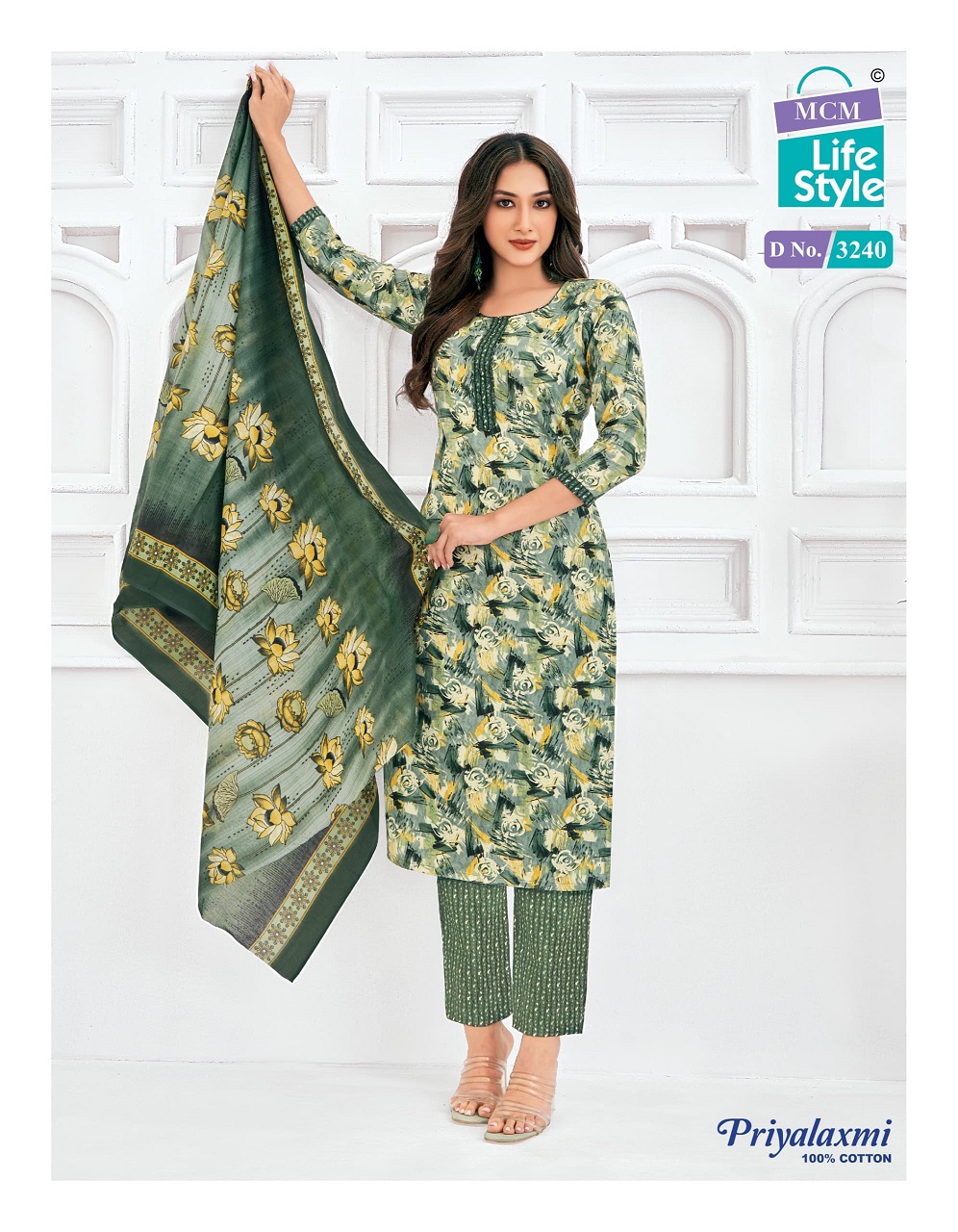 Mcm Priyalaxmi Vol 32 Cotton Printed Dress Material Catalog - Image 10