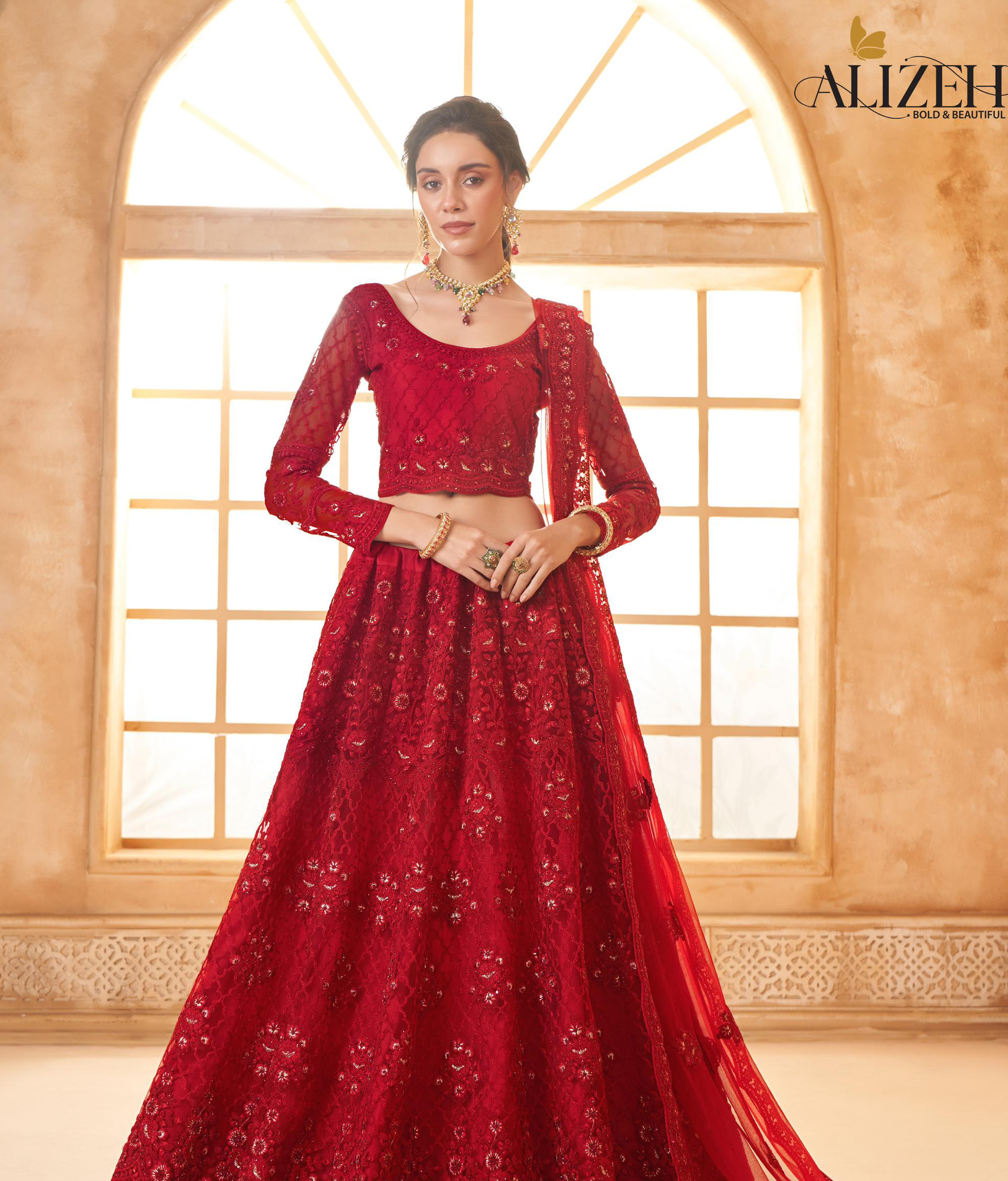 Alizeh Bridal Lehenga Choli (15)