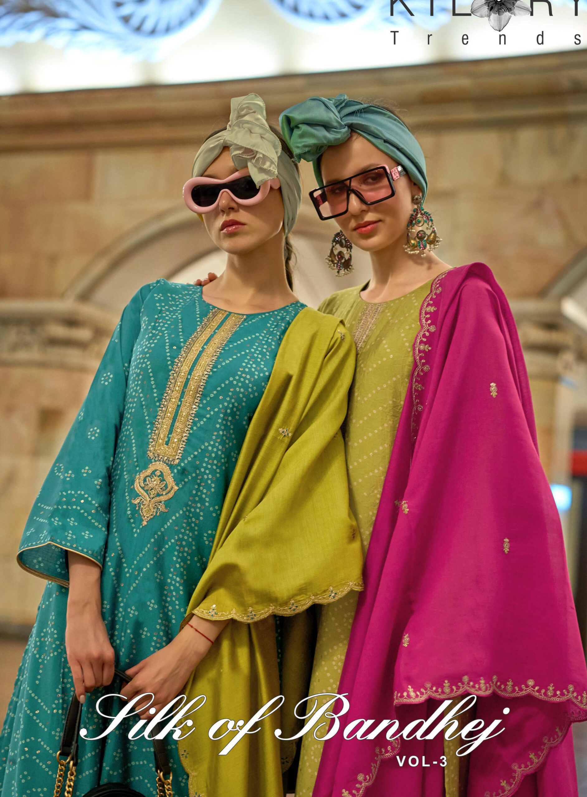 Kilory Silk Of Bandhej Vol 3 Digital Printed