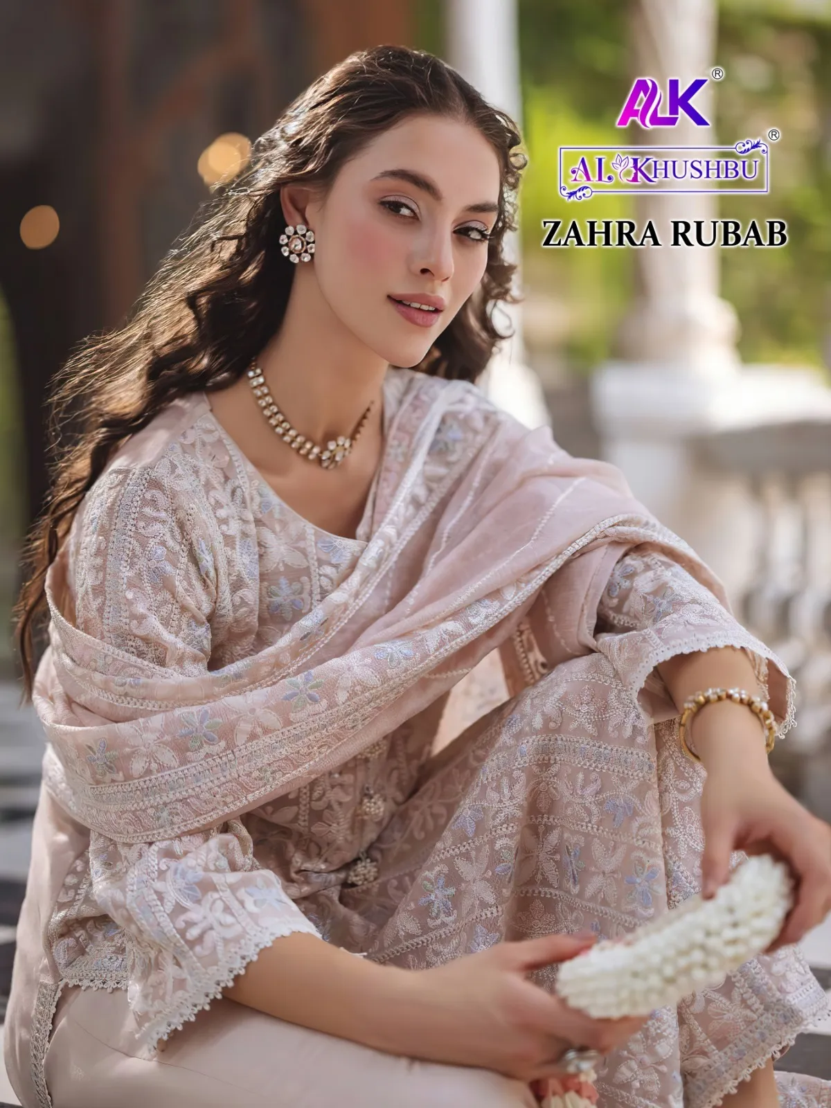 Al Khushbu Zahra Rubab Georgette Pakistani Salwar Suits Catalog
