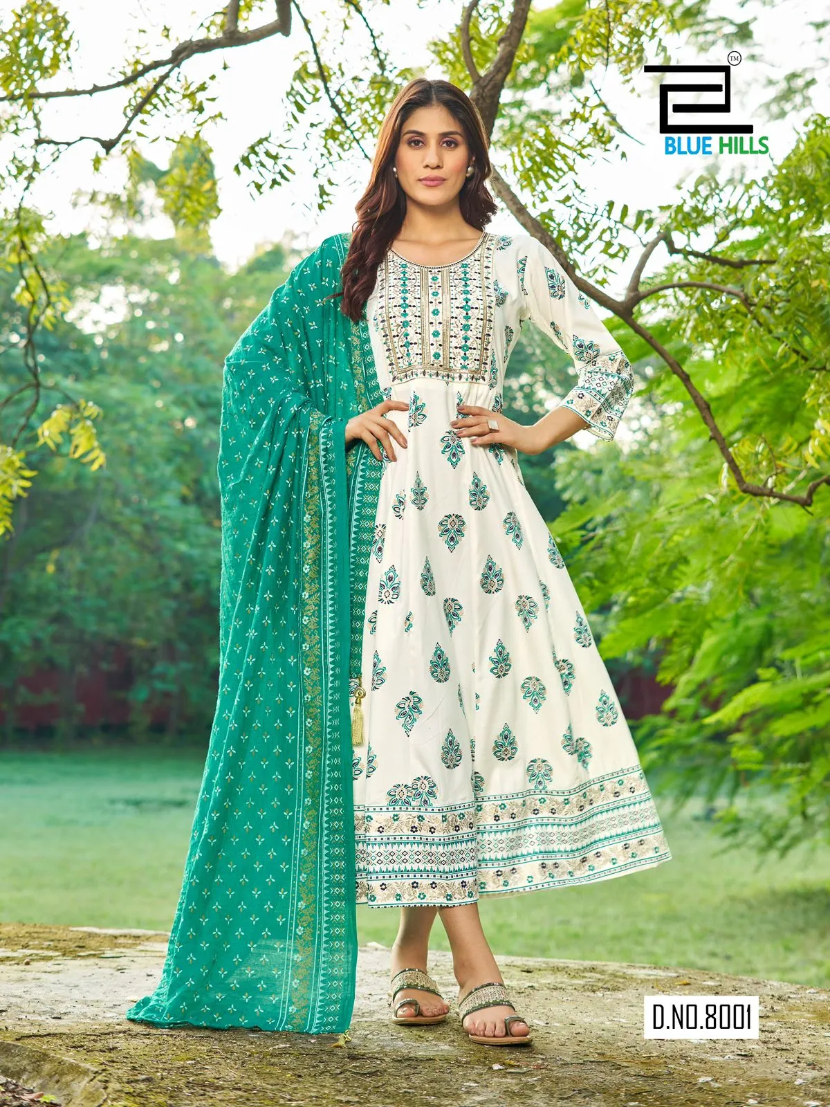Blue Hills White House Vol 4 Rayon Printed Kurti Catalog