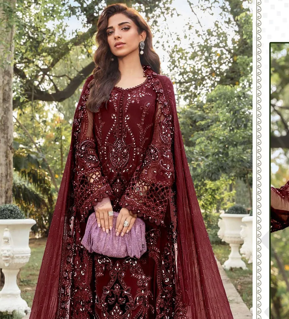 Fepic 1892 Organza Wholesale Pakistani Salwar Suit Collection