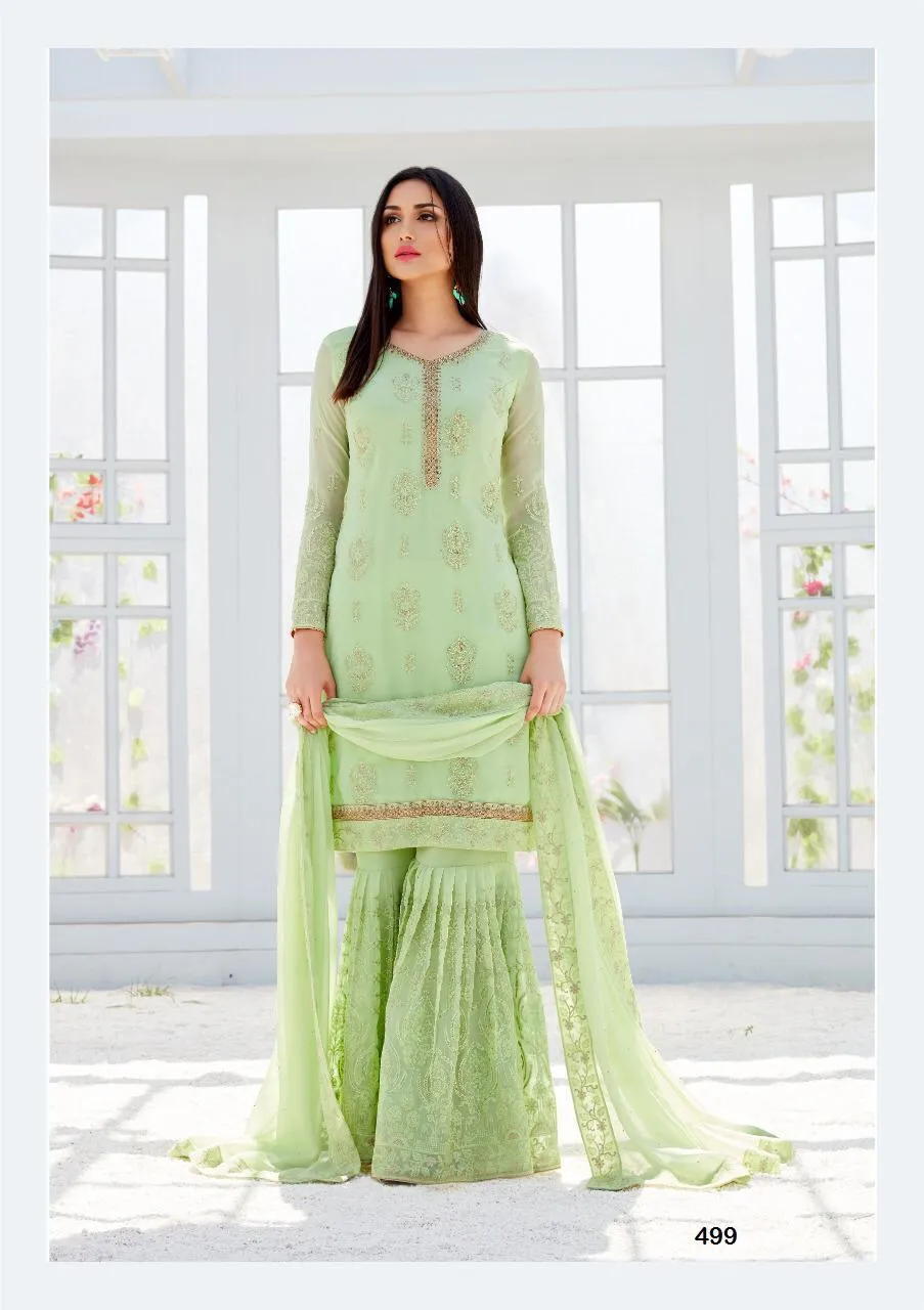 Ibiza Grace Silk Designer Salwar Kameez Catalog