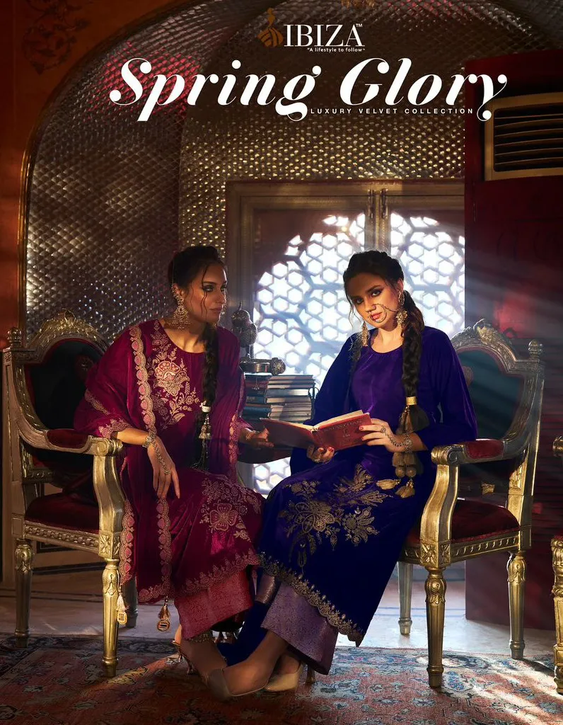 Ibiza Spring Glory Pure Corduroy Velvet Wholesale Winter Collection