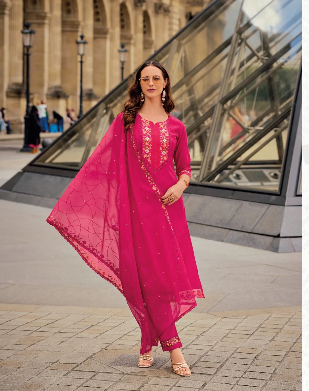 Mrunal Pure Handwork Embroidery Readymade Salwar Suit Catalog