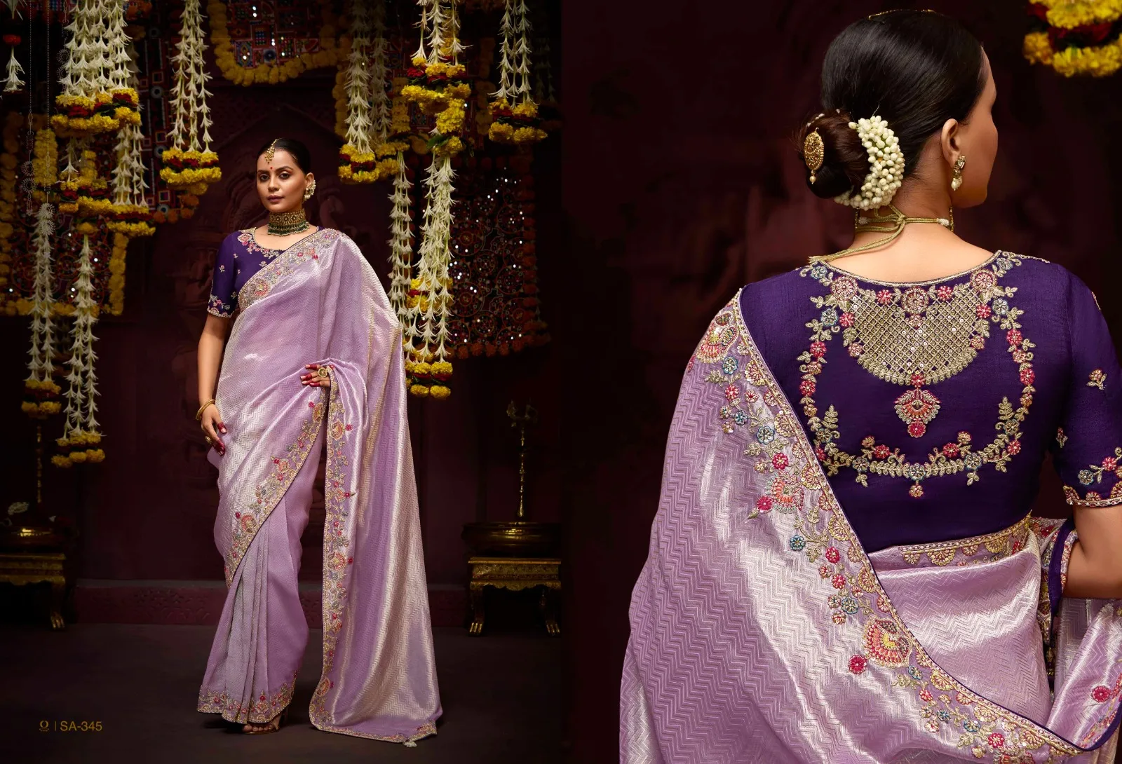 Kimora Prasang Banarasi Kanjivaram Silk Beautiful Wedding Saree Collection — Wholesale Sarees, Kimora wholesale from Surat — view 5