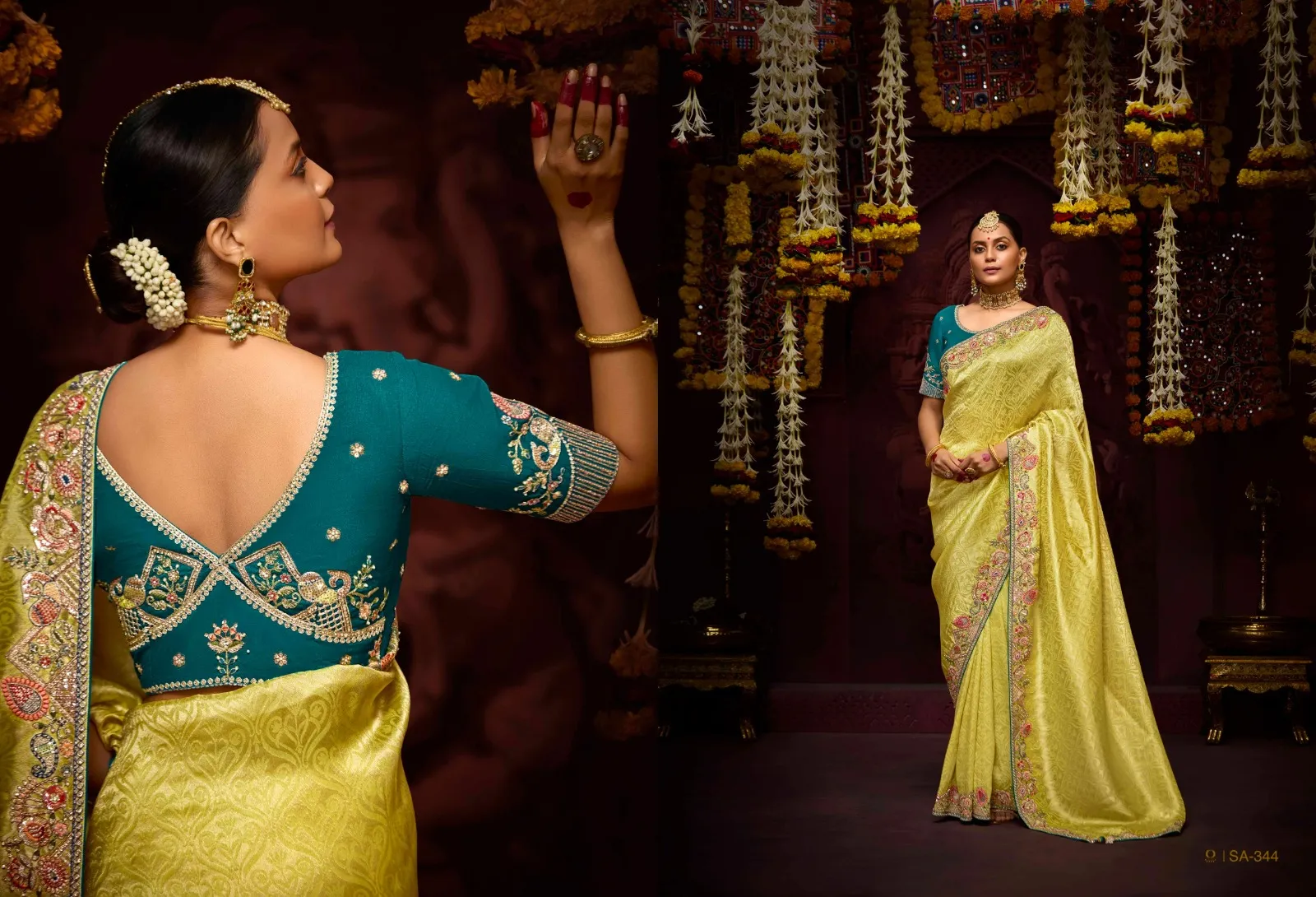 Kimora Prasang Banarasi Kanjivaram Silk Beautiful Wedding Saree Collection — Wholesale Sarees, Kimora wholesale from Surat — view 6
