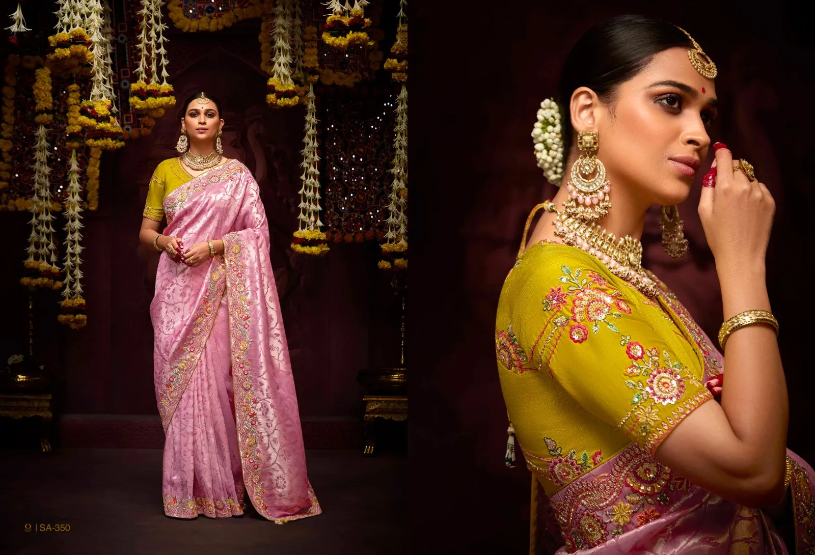 Kimora Prasang Banarasi Kanjivaram Silk Beautiful Wedding Saree Collection — Wholesale Sarees, Kimora wholesale from Surat — view 8