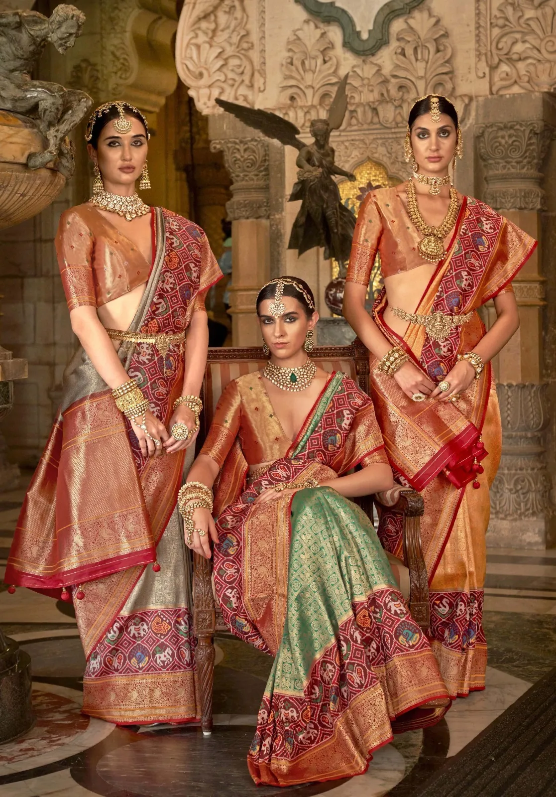 Reeva Tarika Pv Silk Beautiful Wedding Saree Collection