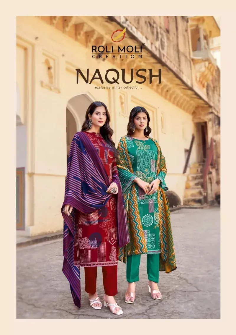 Roli Moli Naqush Pashmina Wholesale Winter Collection