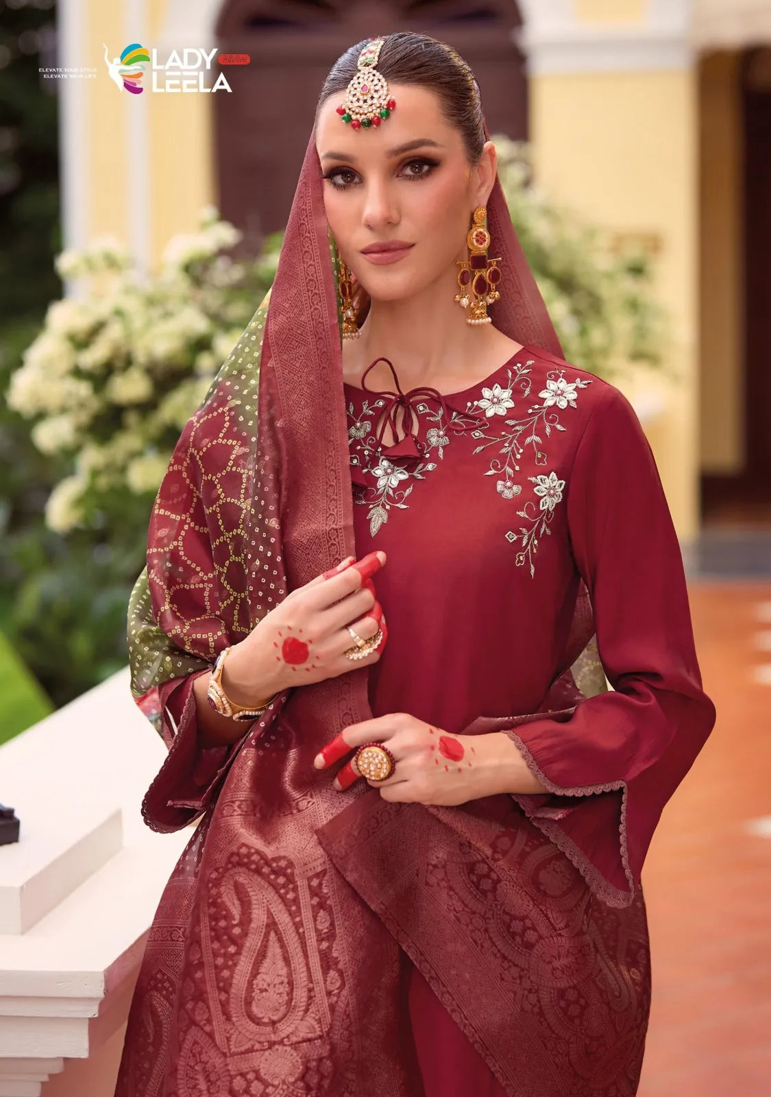Suhagan Pure Handwork Readymade Salwar Suit Catalog