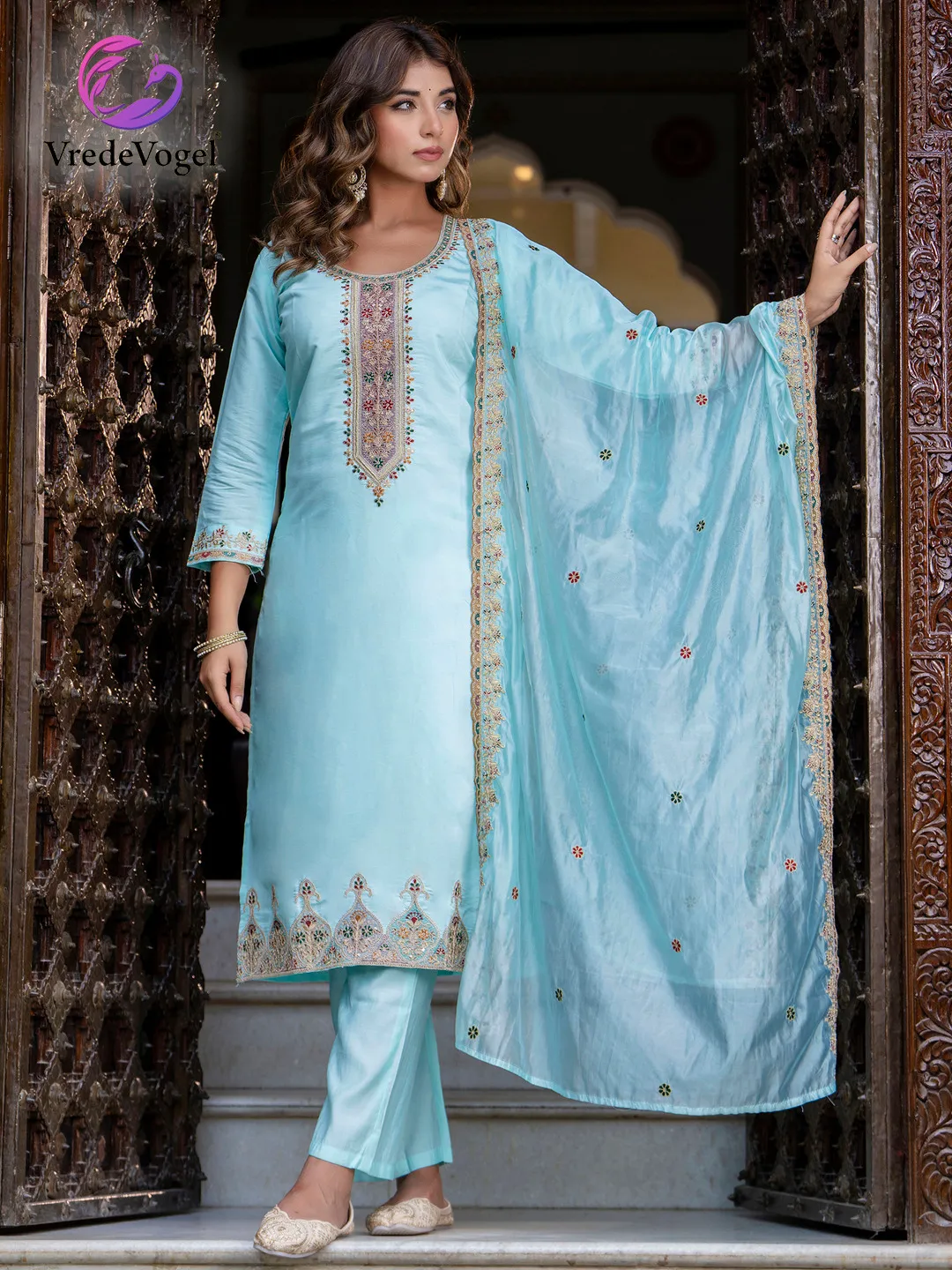 VredeVogel Venue Kurti Bottom With Dupatta Catalog