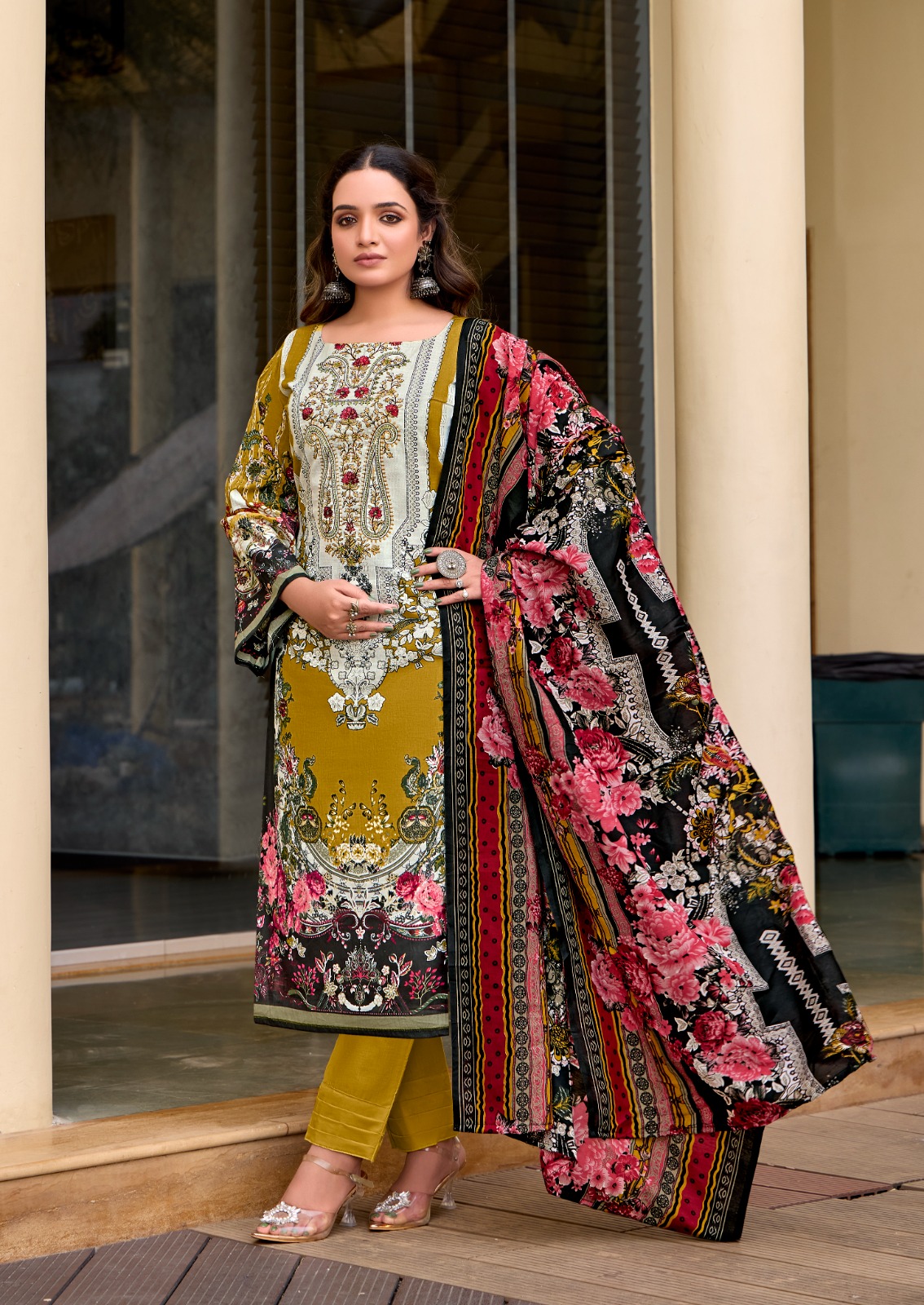 Levisha Naira Nx Vol 11 Cotton Printed Wholesale Pakistani Salwar Suit Collection - Image 2